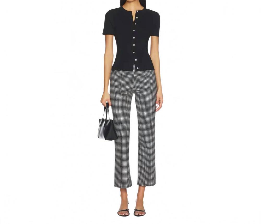 NEW RAILS women's auray pants in black gingham